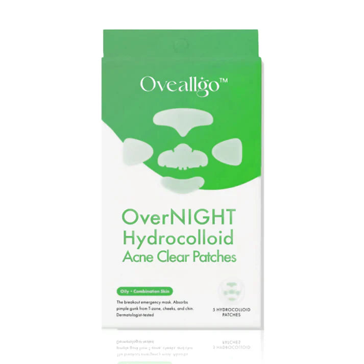 Hydrokoloidné náplasti na akné Clear Overnight Patches 2024