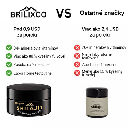 Shilajit Najlepší prírodný stimulant pre zdravie, silu a krásu