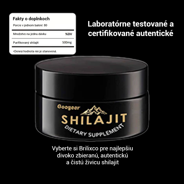 Shilajit Najlepší prírodný stimulant pre zdravie, silu a krásu